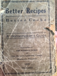 My Mom's old cookbook